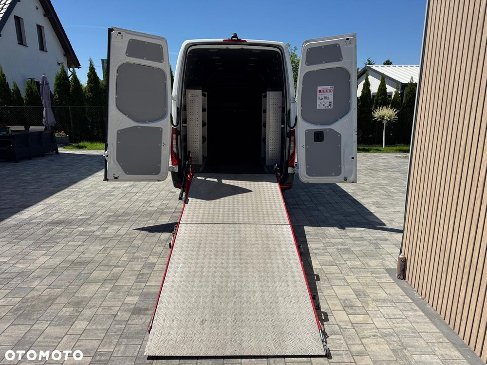 Mercedes-Benz Sprinter 317 LONG FAKTURA VAT23% RAMPA HAK 3500KG WEBASTO - 9