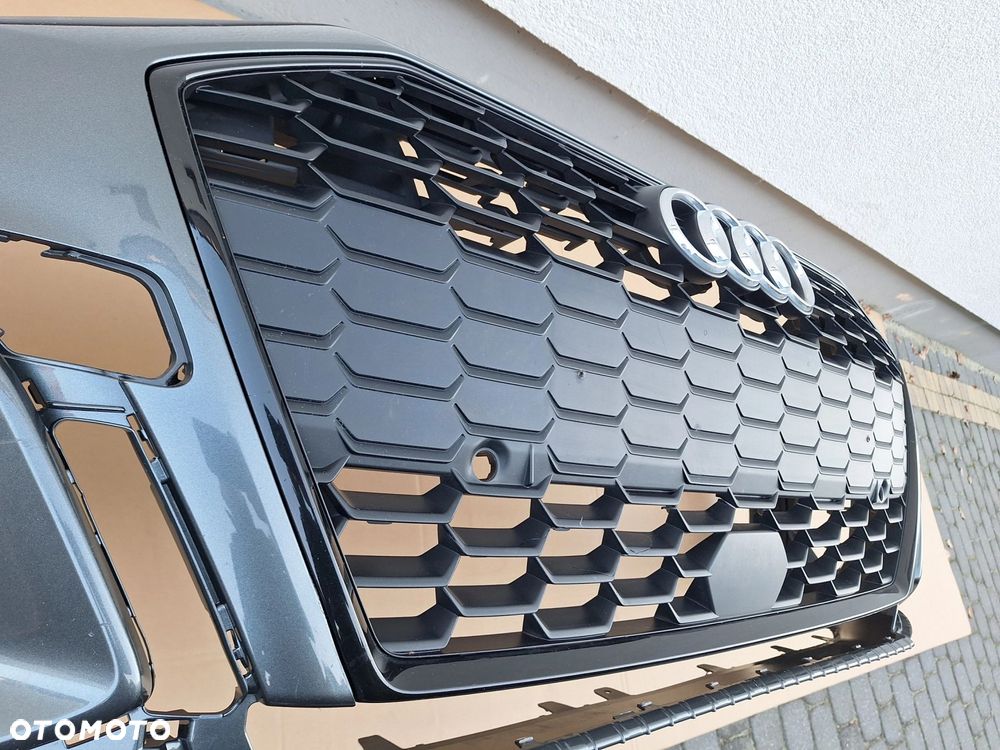 AUDI A3 8Y S-LINE 20-25 ZDERZAK PRZÓD PRZEDNI KRATKA STELAŻ GRILL ORYG AUDI 8Y0807437F WYSYŁKA 24H - 11