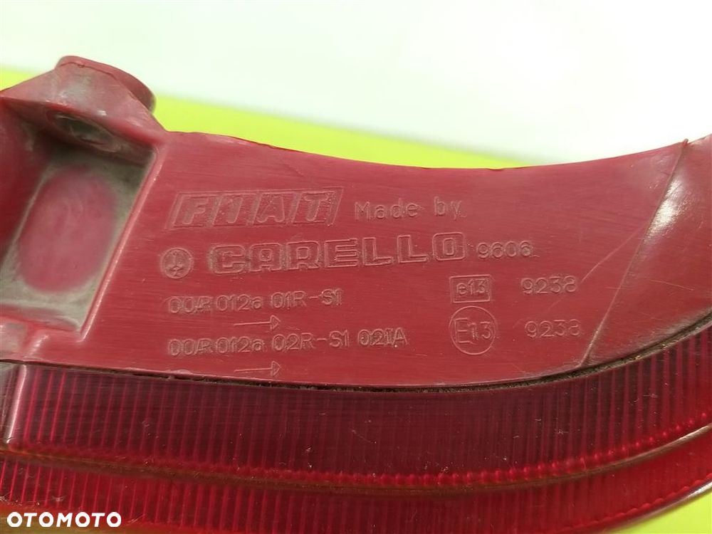 Lampa prawa tylna tył Fiat Seicento 1997-2010 39660748 ORYGINAŁ - 5