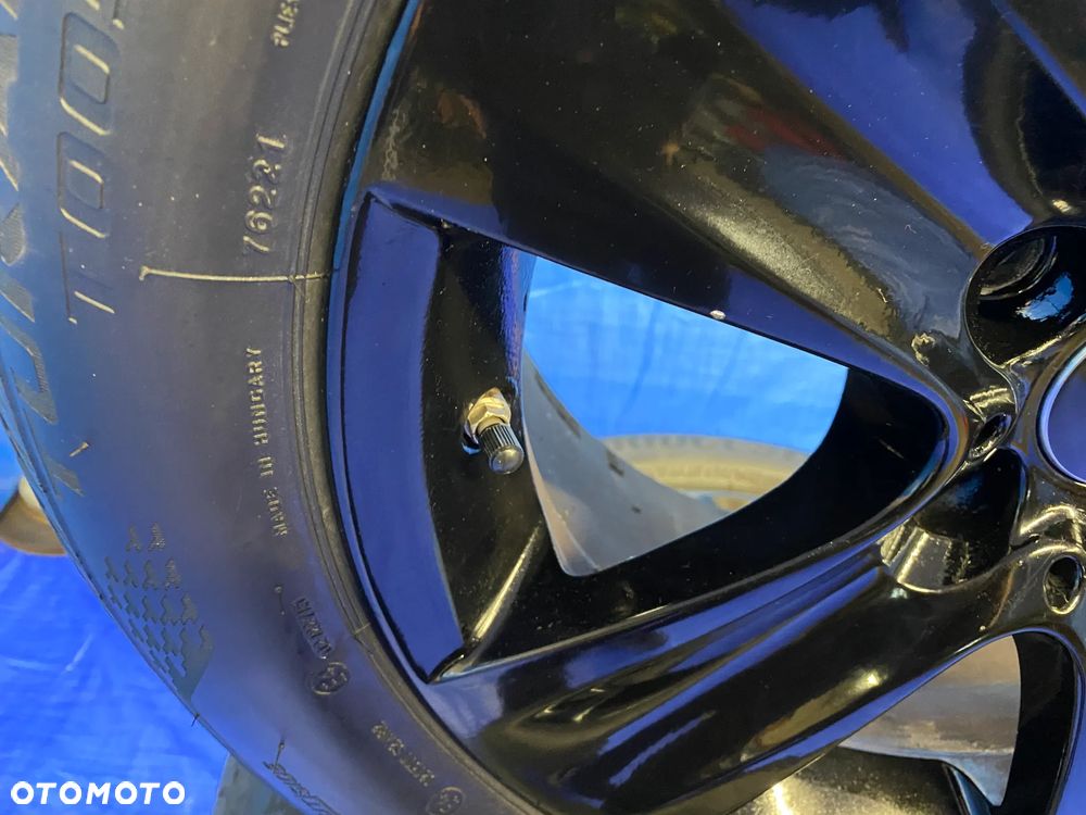 KOŁA KOŁO 17 FELGA ALUMINIOWE ALUSY 17" x 8J  5X120 ; 72,6mm ET30 CZUJNIKI KOMPLET ; OPONY LETNIE LATO BRIDGESTONE ; BMW E60 E61 E90 E91 E92 E93 F06 F07 F10 F11 F12 F13 F30 F31 F32 F33 F34 F36 ORYGINAŁ  6790172 BMW - 9