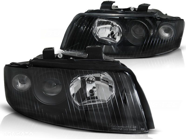 Lampy Reflektory AUDI A4 B6 Od 2000 Do 2004 H7/H7 Soczewki