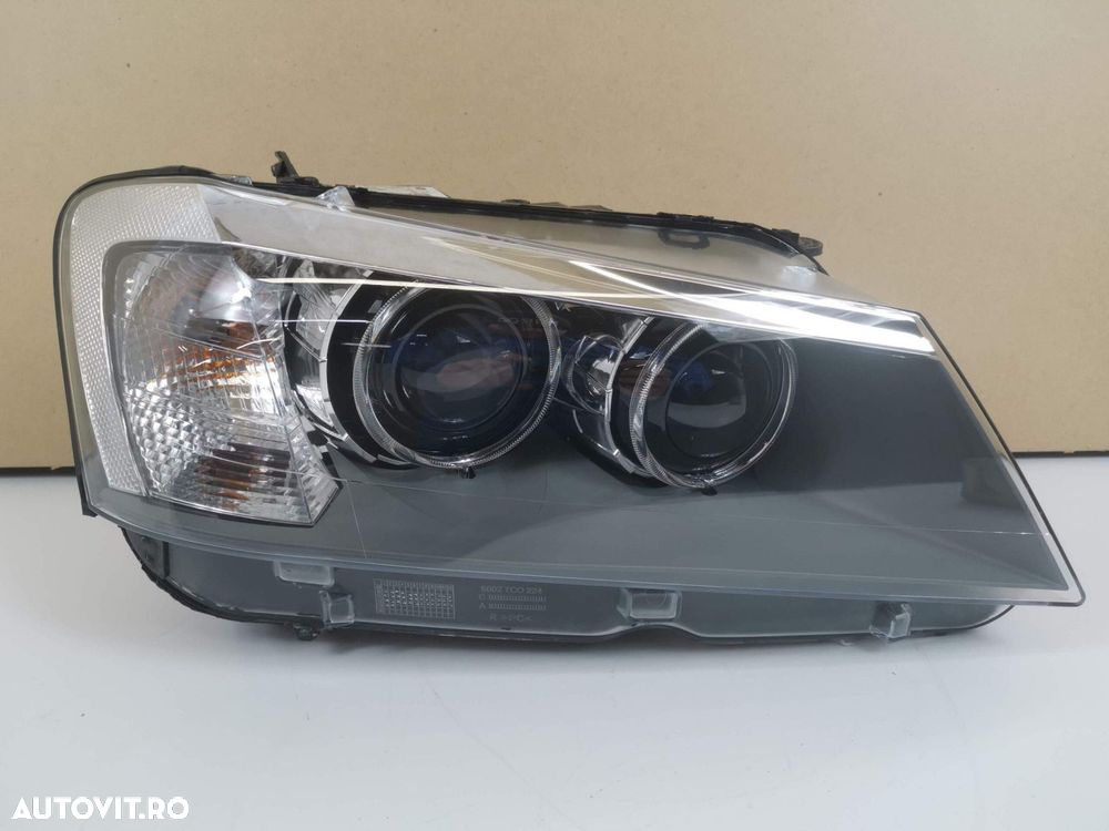 Far Dreapta Led Bi Xenon BMW X3 F25 2010 2011 2012 2013 2014 2015 Orig - 2
