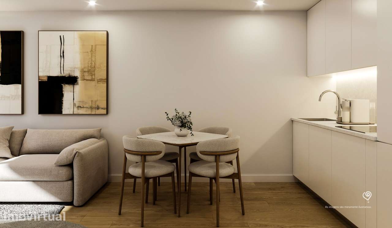 Apartamento T1 Novo | junto aos Hospitais da Universidade de Coimbra ( - Grande imagem: 3/12