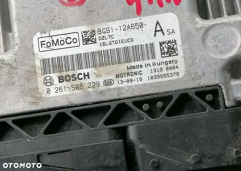 FORD MONDEO MK4 13r KOMPUTER STEROWNIK SILNIKA BG91-12A650-ASA - 2