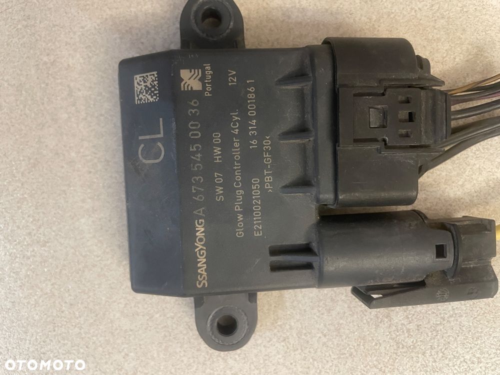 Ssangyong Rexton 2.2 e-XDI 15r Moduł sterownik ogrzewania A6735450036 - 2