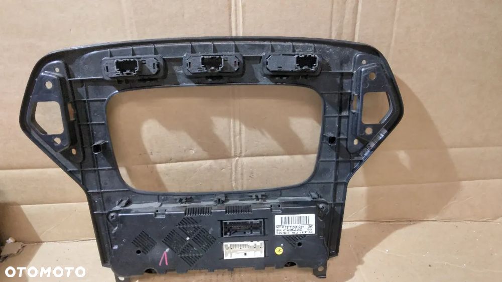 #PANEL STEROWANIA NAWIEWU / KLIMATYZACJI FORD MONDEO MK4 nr 7S7T18C612AH SREBRNY - 2
