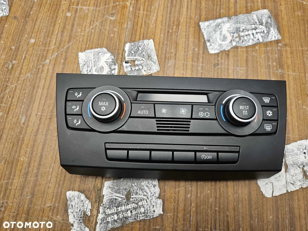 Klimatronik Panel Sterowania Nawiewu Klimatyzacji Ramka Dekor BMW 3 E90 E91 Europa 2009r - 12