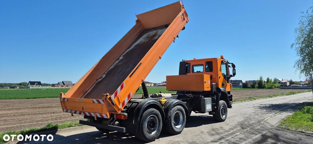 Iveco Trakker 410 6x4 na przednie koła blokada mostów - 9