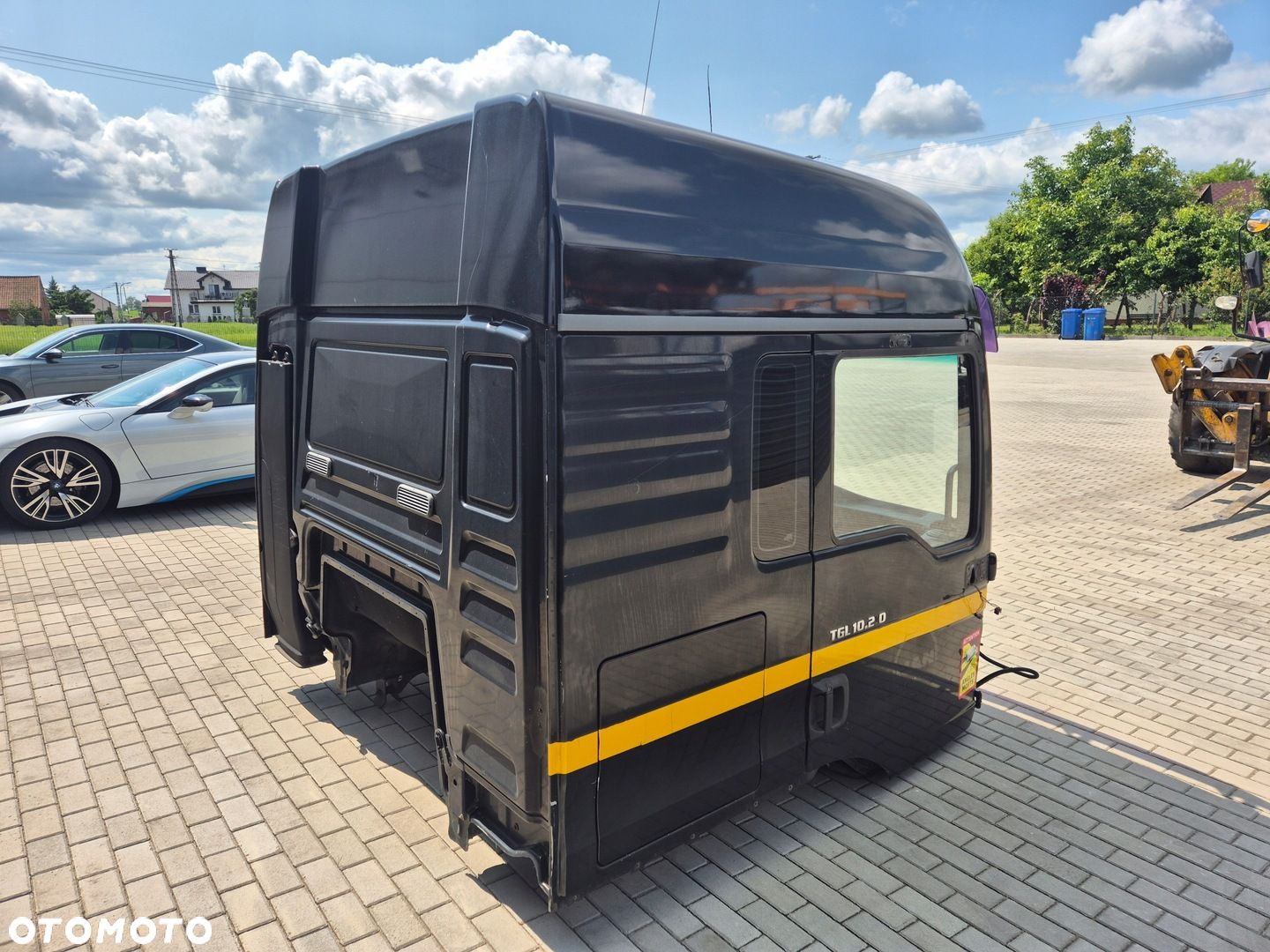 KABINA KOMPLETNA CZARNA MAN TGL , TGM EURO 5 - 7