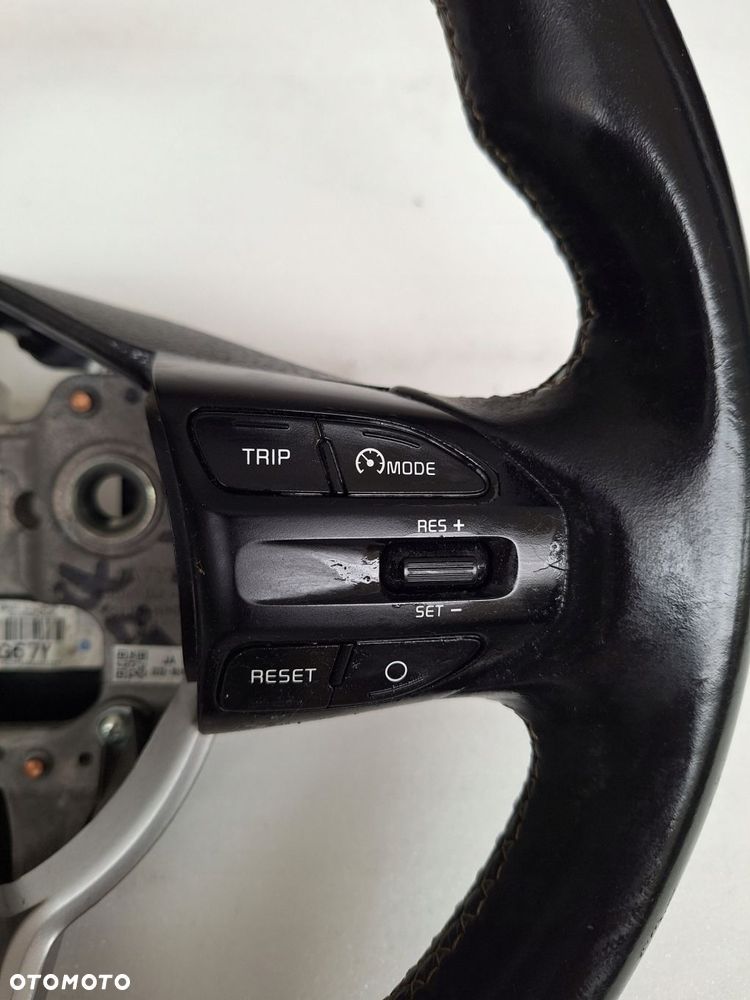 kia picanto iii kierownica skóra multifunkcja - 2