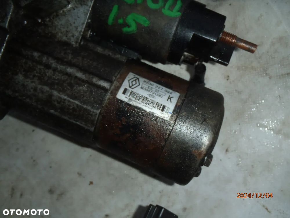 alternator valeo rozrusznik renault clio II III micra modus kubistar tino almera thalia kangoo megan scenic thalia modus 1.2 1.5 d posiadam wszystkie części do reno - 4