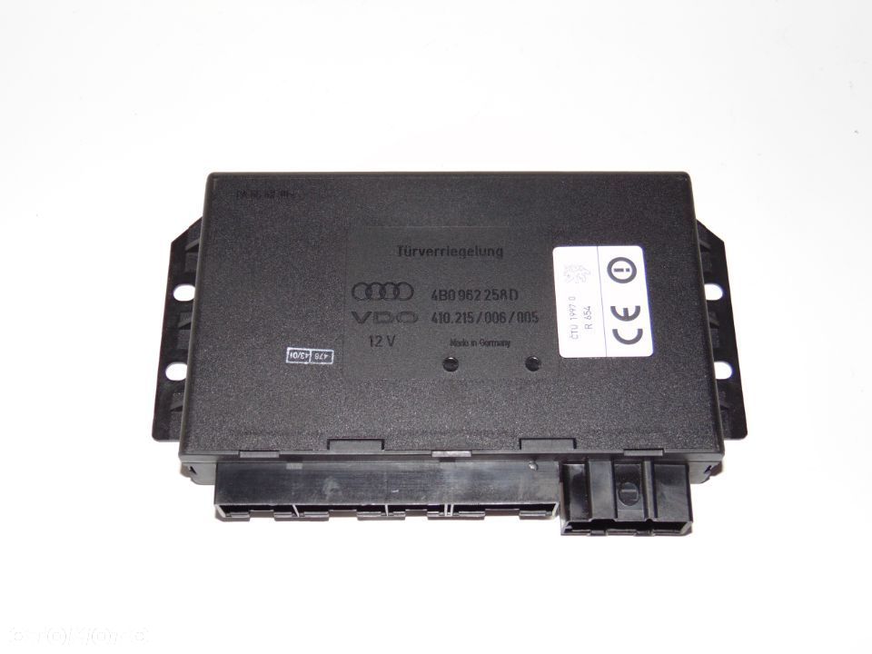 ORYGINAŁ moduł komfortu 4B0962258D Audi A6 C5 97-05r - 4