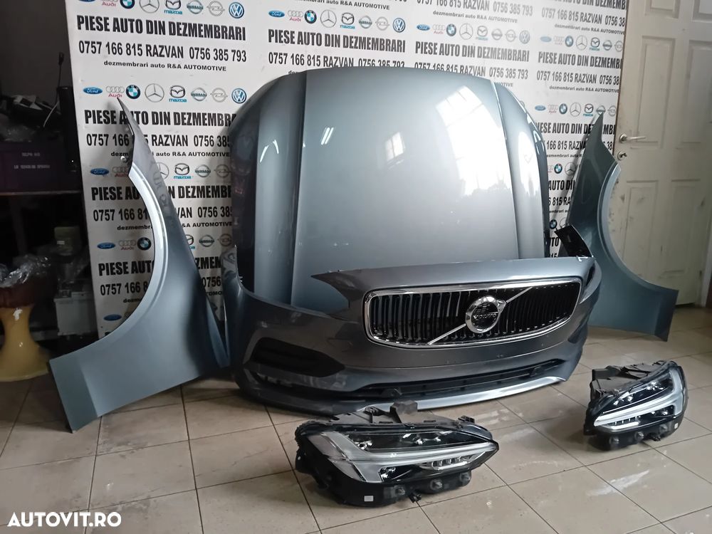 Fata Completa Volvo S/V90 LED Activ Volan Stanga 2016-2020 Bara Capota Aripa Far Trager Volvo S/V90 - 3