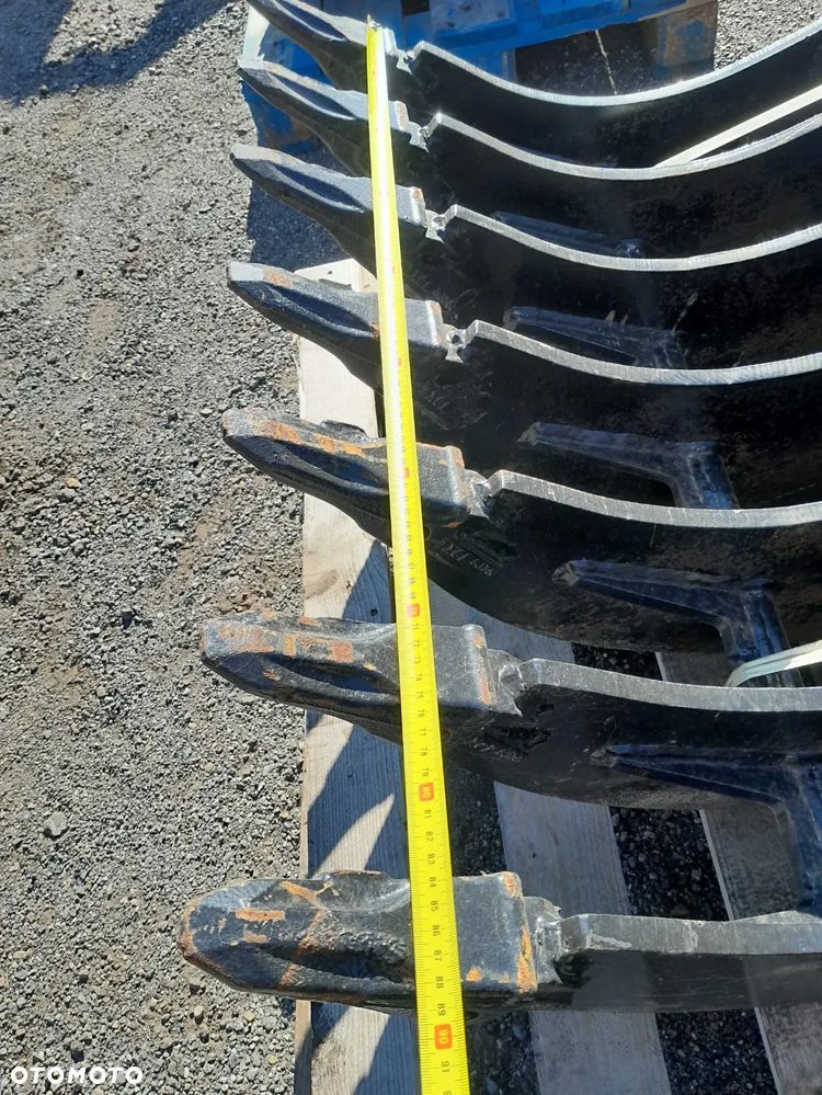 Łyżka grabiąca ażurowa przesiewowa sortująca rejki grabie do korzeni kamieni do wyrównywania grabienia do koparki szerokość 90cm. NOWA!!! - 8