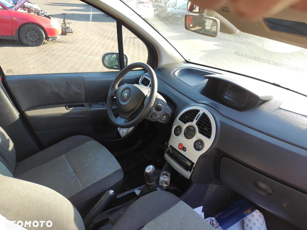 Renault Modus 1.6 16V K4M791 Skrzynia JH3131 OV727 Maska Błotnik Drzwi Zderzak - 7