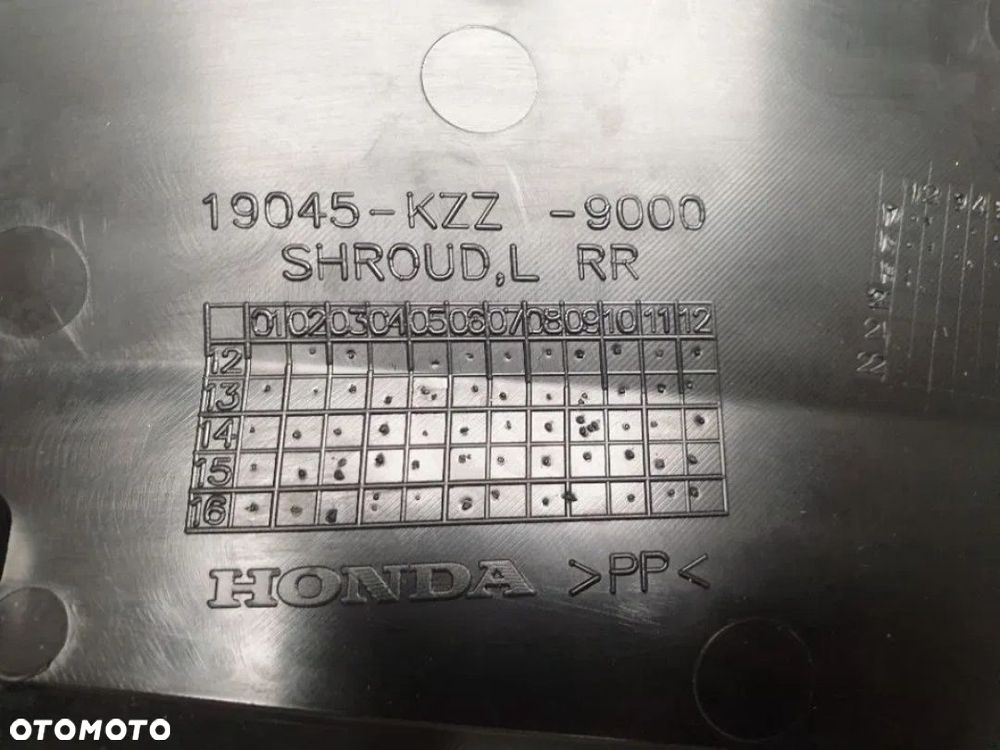 Osłona chłodnicy owiewka Honda CRF 250 - 7