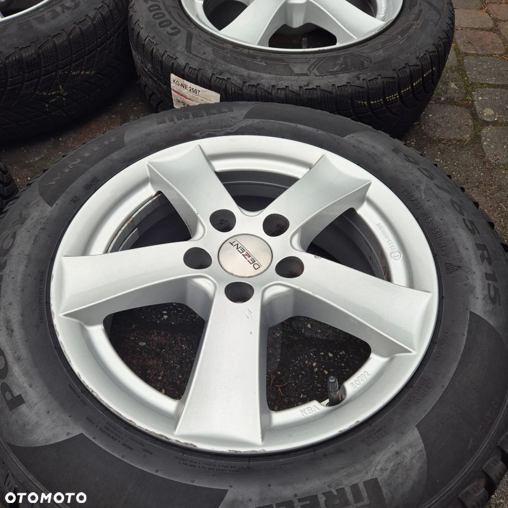 ZIMA KOŁA 195/65 R15 OPEL ASTRA J K CHEVROLET CRUZE PIRELLI 2024r +czujniki - 6