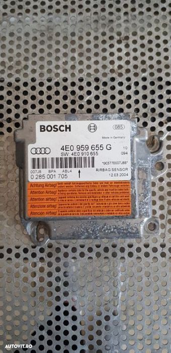 Calculator Modul Airbag Audi A8 An 2004-2008 Cod 4E0959655G - 4