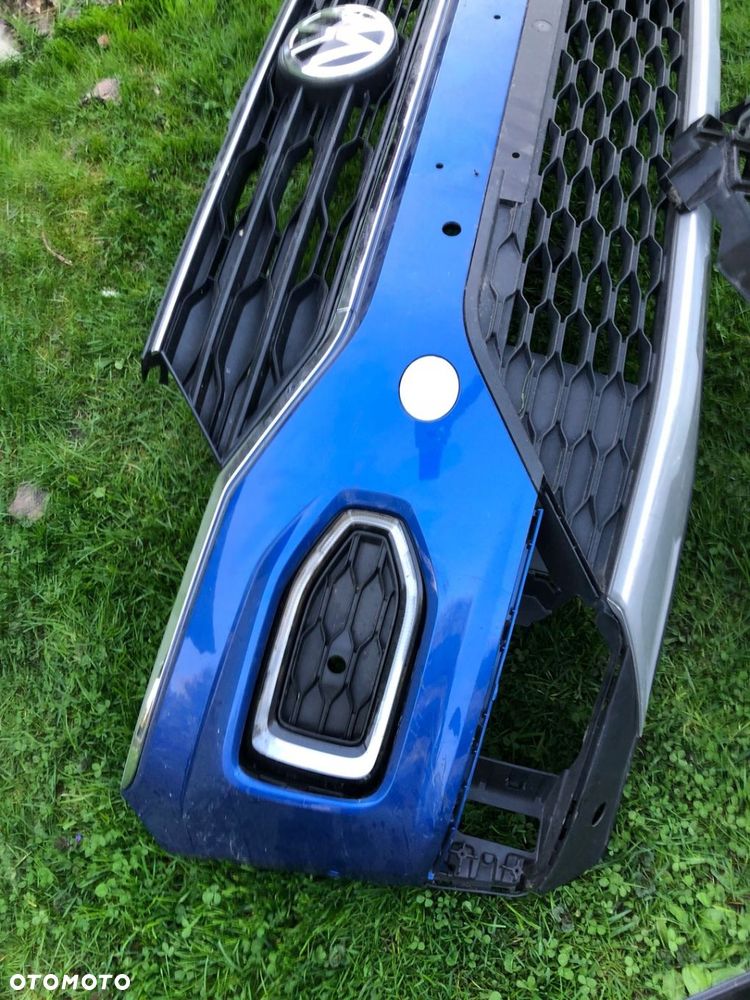VW T-RoC 2GA zderzak kratki spoiler grill - 4