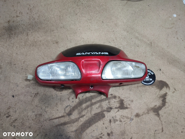 Lampa przód, reflektor, obudowa lampy, czacha, czasza Sanyang