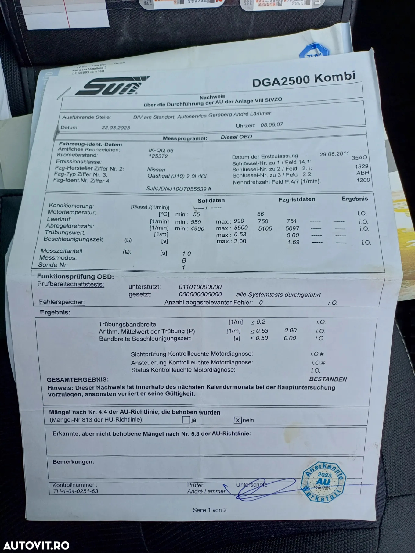 Nissan Qashqai 2.0 DCI 4 x 4 DPF tekna - 19