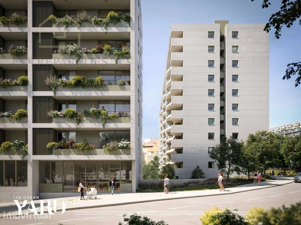 Apartamento T2 com varanda para comprar no The Urban Yard - Vila No... - Grande imagem: 3/12