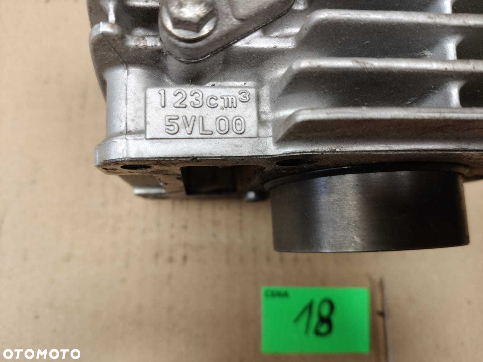 Cylinder Yamaha YBR 125. 5-16 [18] - 2