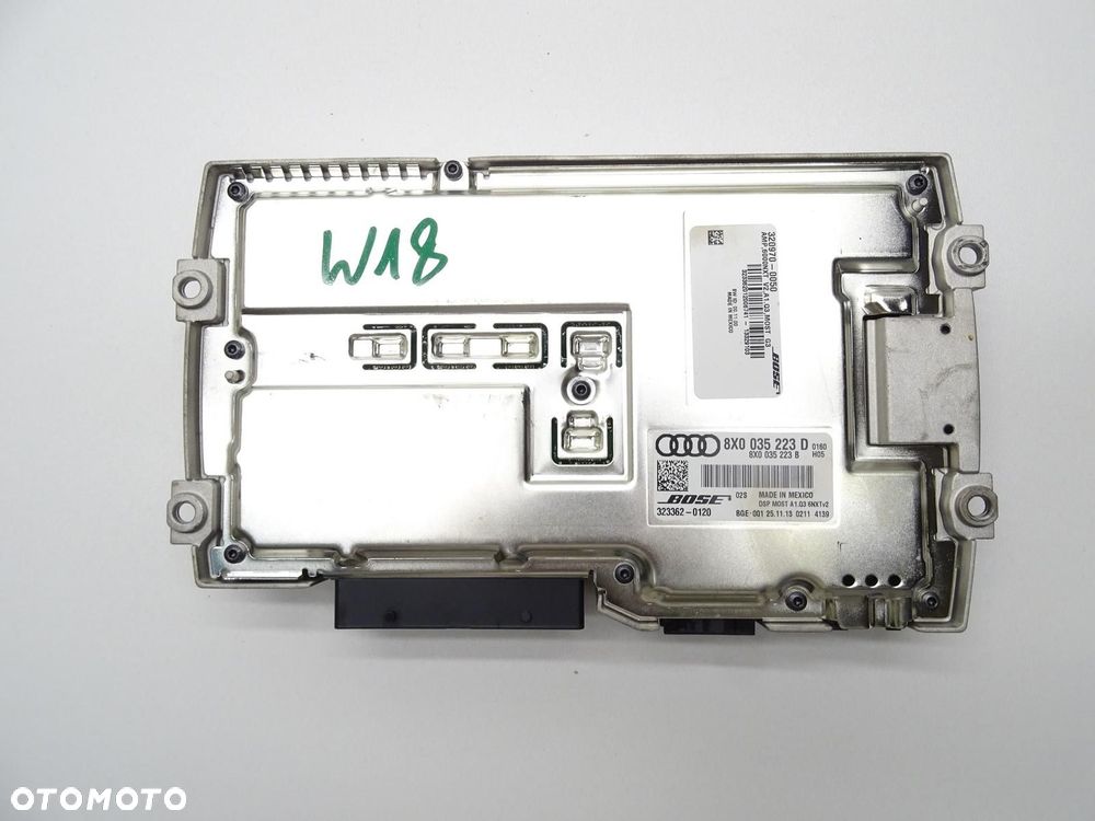 WZMACNIACZ AUDIO BOSE 8X0035223D AUDI A1 8X Q3 8U - 3