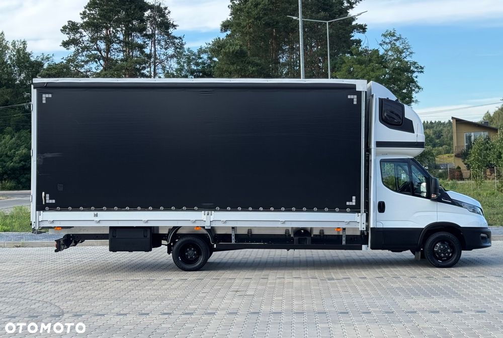 Iveco Daily 2024r ‼️50C18‼️HI-MATIC 15 Palet 6.11m // 3.0 Plandeka 2x Firanka + Dach zsuwany + drzwi z tyłu Wysokość rampowa // poduszki pneumatyczne Salon Polska DMC 3.5t - 6
