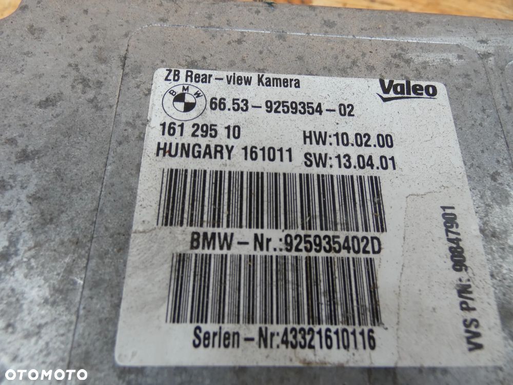 BMW F06 F10 F12  F10 F30  F01 MODUŁ KAMERY STEROWNIK  9215012  9218198  9259354 - 4