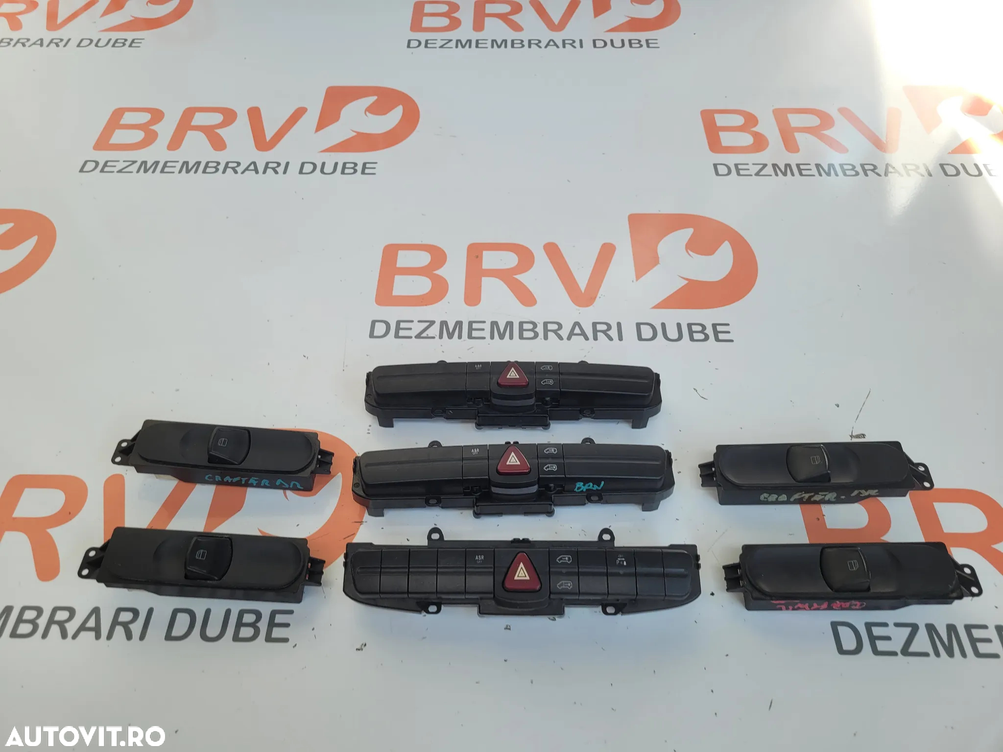 Buton geamuri electrice / buton avarie pentru Vw Crafter / Mercedes Sprinter Euro 4 /5 (2006-2015) - 3