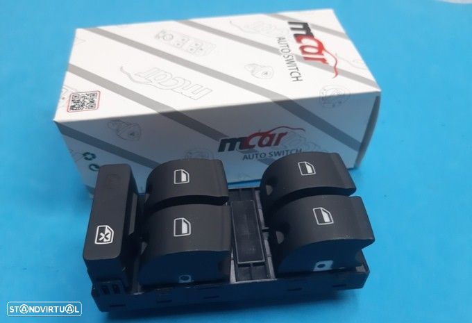 Comando botão interruptor vidros  Audi A4  de 2001 a 2008  e Seat Exeo  NOVO - 2