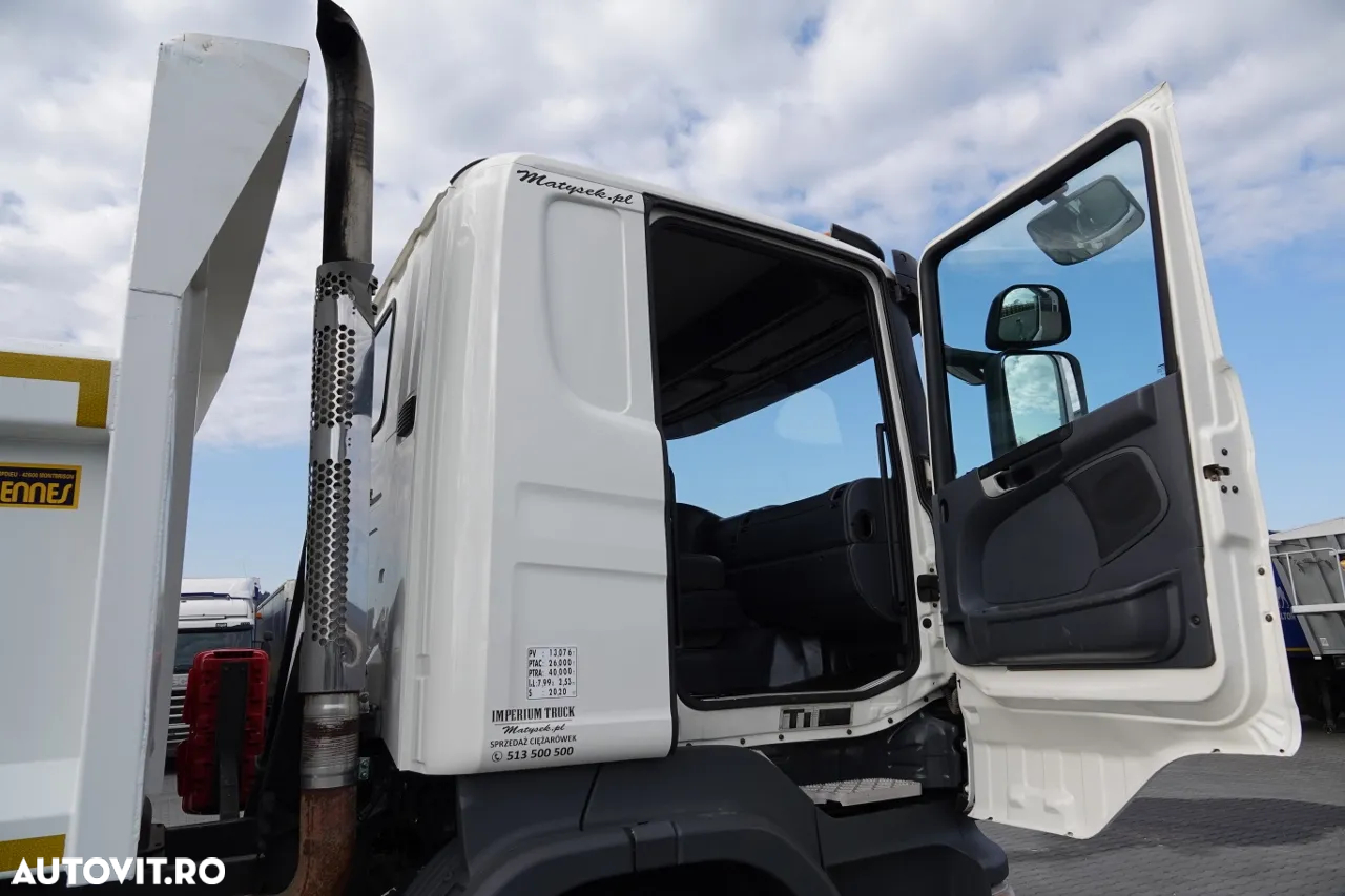 Scania R 420/ 6x4 / 2-SIDE TIPPER / HYDROBRATA / BORDMATIC / HYDROKLAPA / MANUAL / IMPORTAT - 37