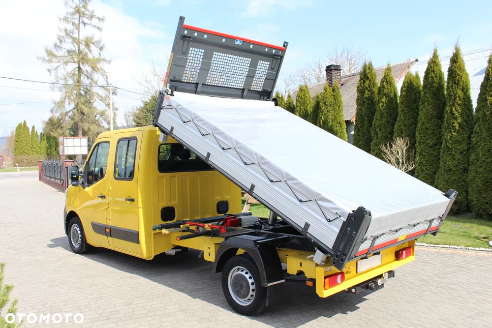 Renault MASTER / MOVANO / BRYGADÓWKA / DOKA / WYWROTKA / 6 OSÓB / POLSKI SALON / NISKI PRZEBIEG / - 6