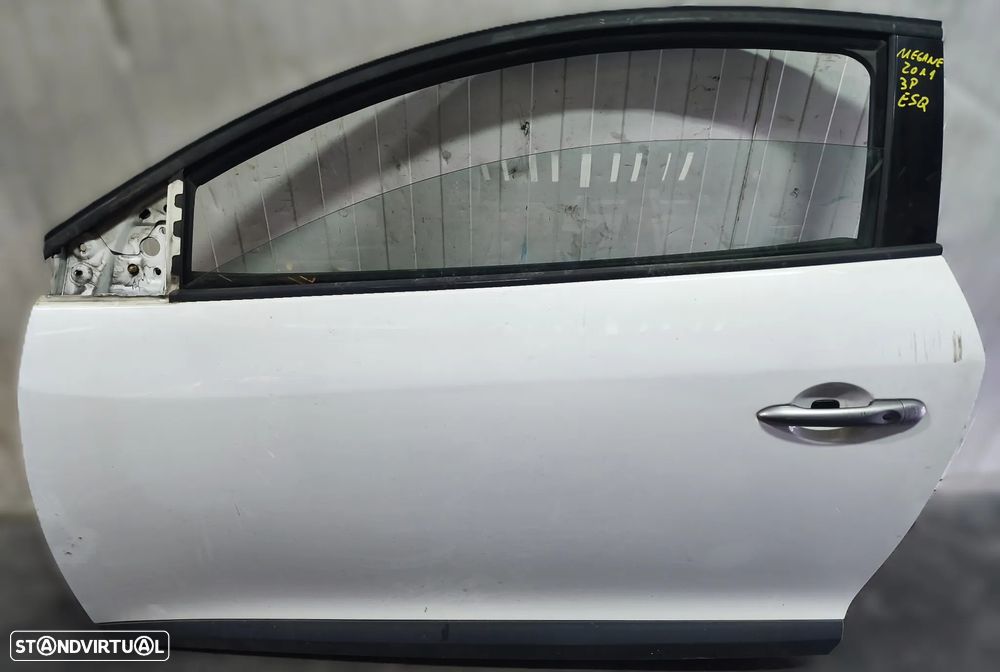 PORTA RENAULT MEGANE III 3 COUPE 3P - FRENTE ESQUERDA / DIREITA (BRANCA) - 1