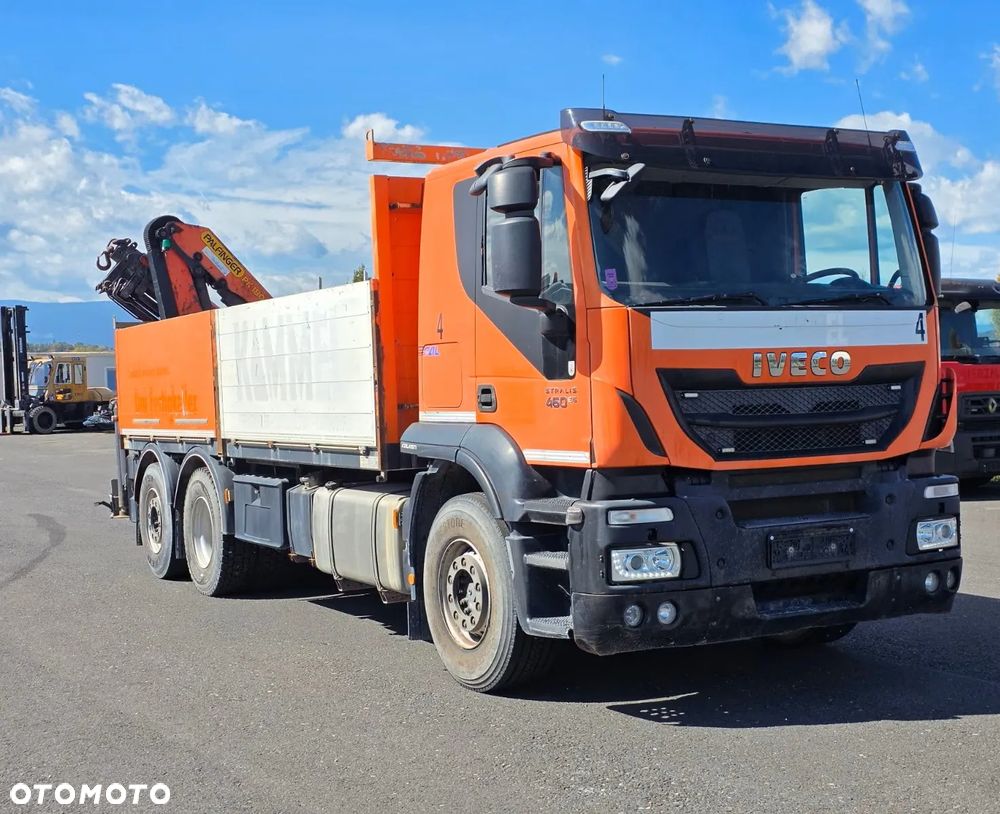 Iveco Stralis 460 6x2 + HDS Palfinger PK 18002 | 4x hydrauliczny wysuw | Euro 6 | oś s