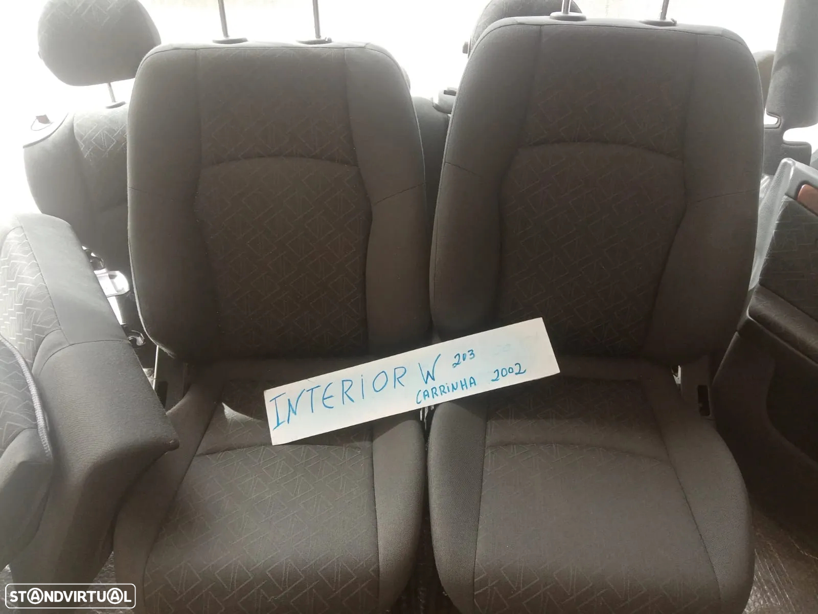Interior Mercedes-Benz W203 carrinha 2002 - 2