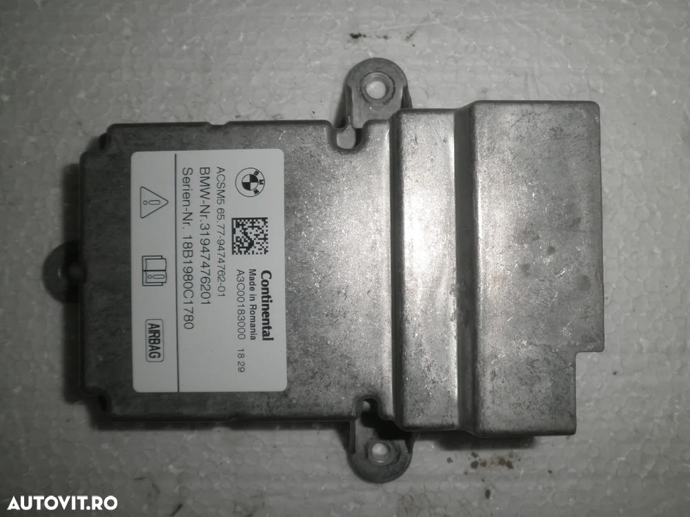 Calculator airbag BMW Seria 5 G30 31947476201 947476201 9474762