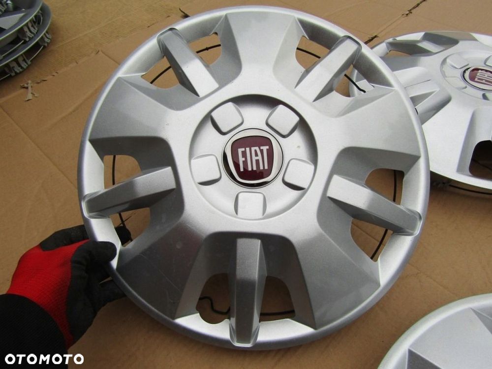4x Kołpaki 15 Fiat Ducato Citreon Jumper Peugeot Boxer / oryginalne - 12