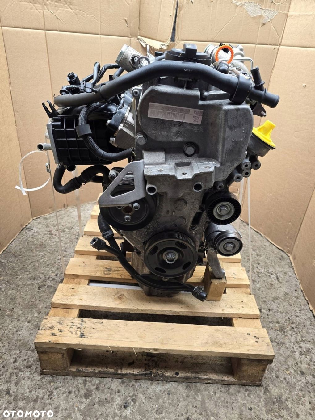 SILNIK KOMPLETNY 1.4 TSI CAXA SKODA SEAT VW AUDI NR MAG 416329W - 1