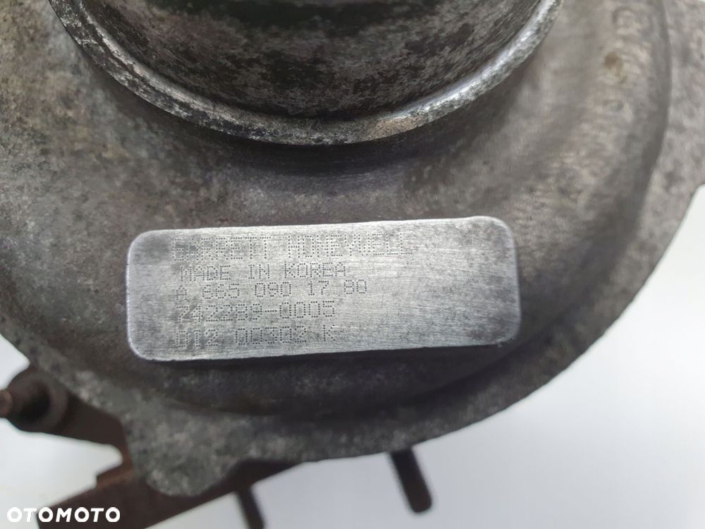 TURBOSPRĘŻARKA SsangYong Rexton 2.7 XDI _ turbo A6650901780 - 2