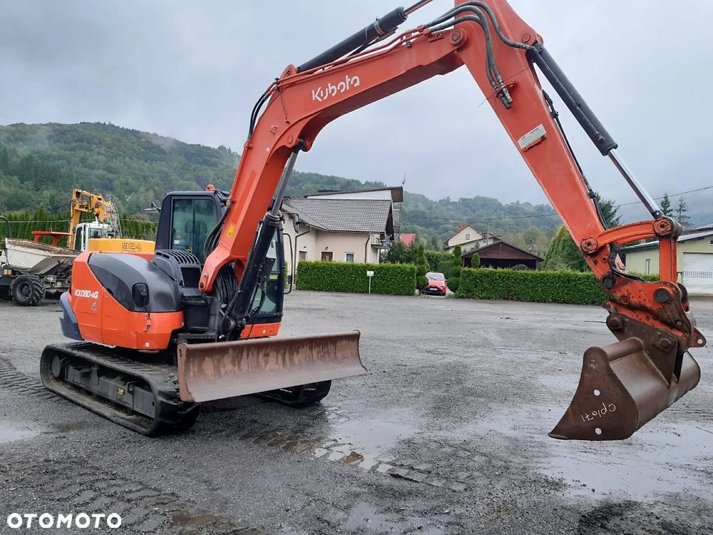 Kubota Mini koparka Kubota KX080-4, 2017 rok - 8