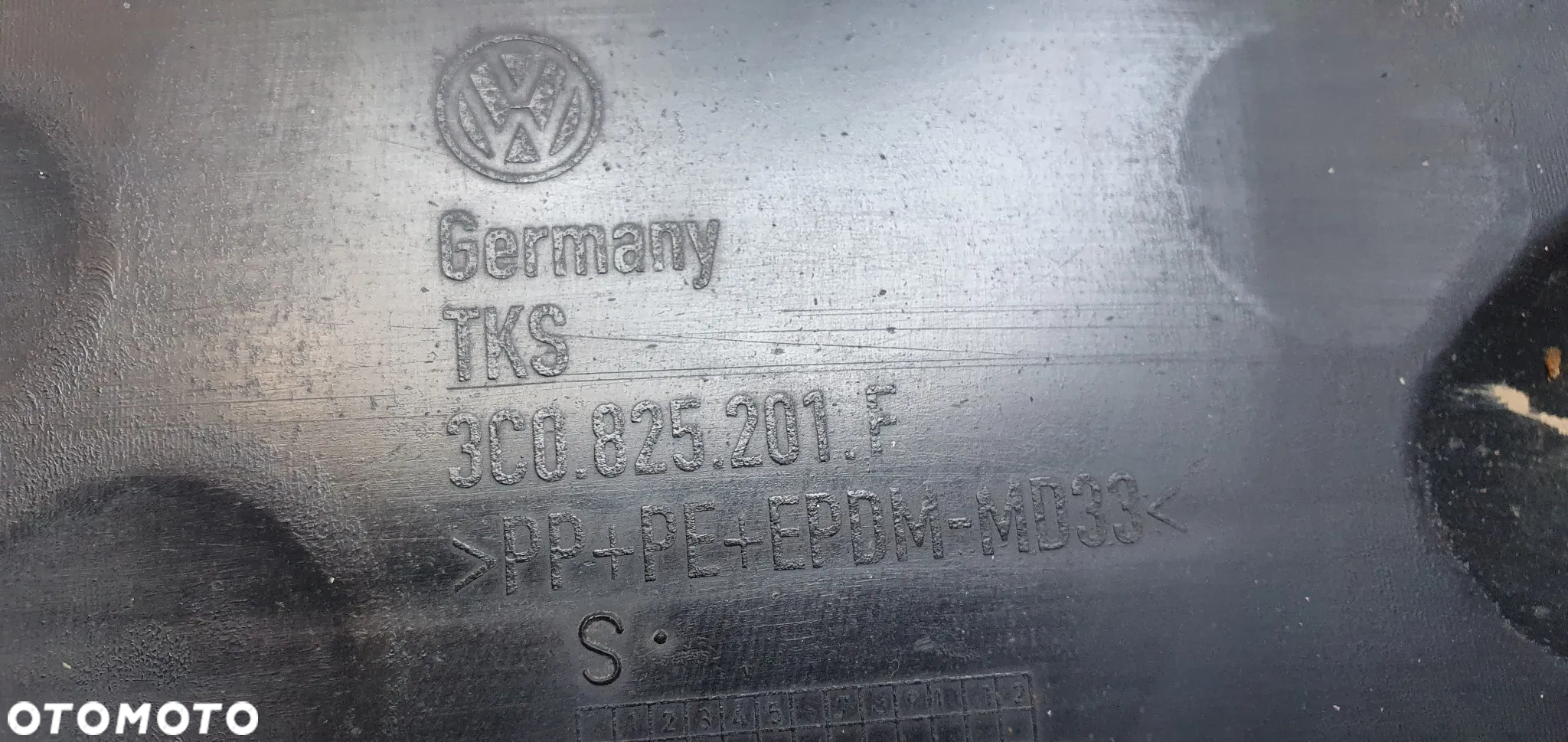 Osłona podwozia płyta lewa VW Passat B7 3C0825201F - 6