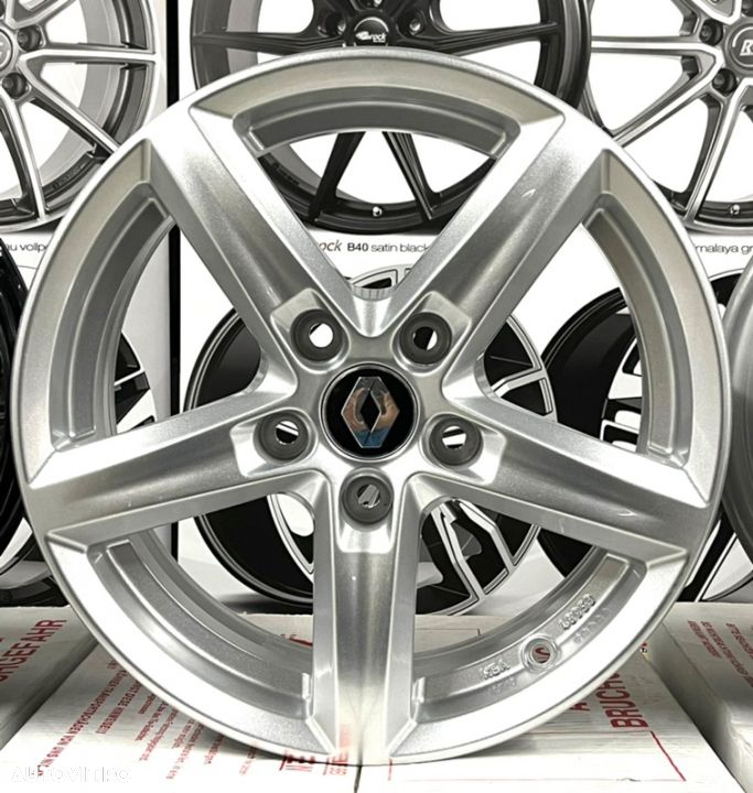 Jante Renault Megane 3, 4, Laguna, Latitude, Talisman, Scenic, Kadjar, Clio 4 new, noi, 16 inch - 9
