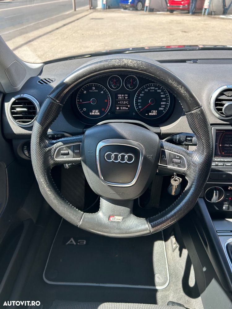 Audi A3 2.0 TDI DPF S line Sportpaket - 13