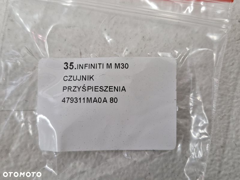 infiniti m m30 czujnik przyspieszenia 479311ma0a - 5