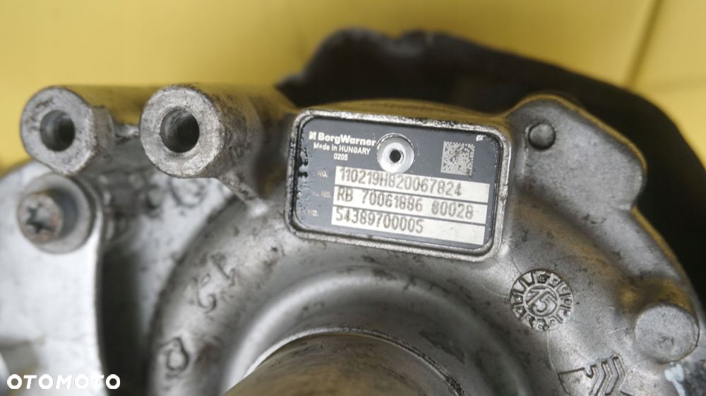 QASHQAI J10 MEGANE SCENIC 1.6 DCI 14r turbina turbosprezarka H820067824 - 6