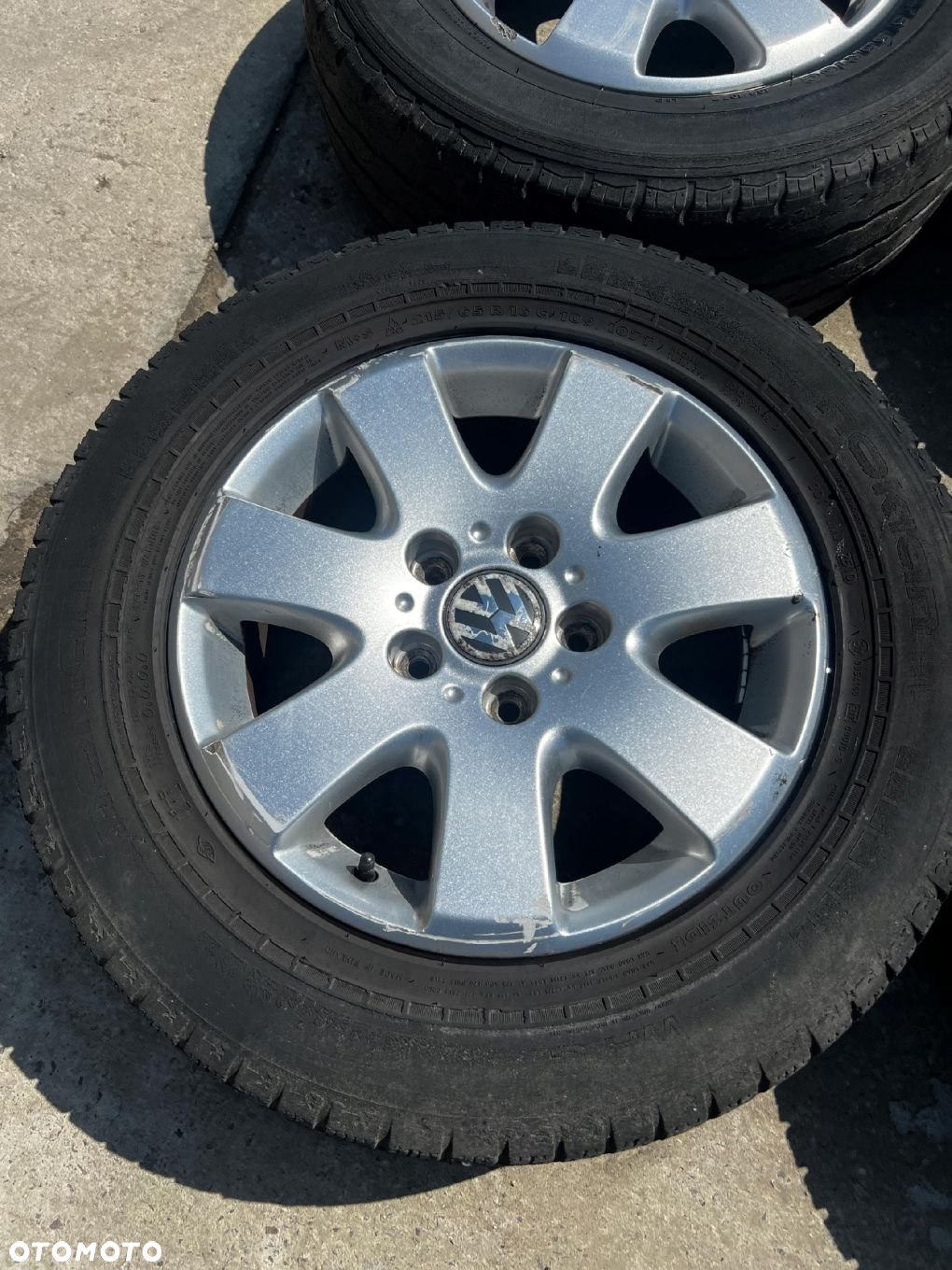 KOŁA FELGI OPONY ZIMOWE VW T5 215/65 R16C - 2