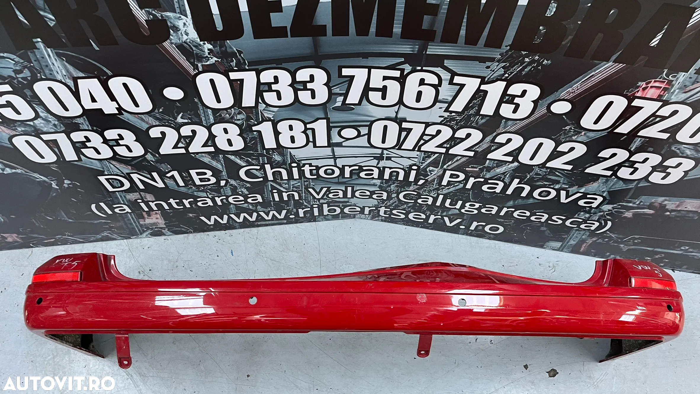 Bara spate VW T6 7E 2015-2020 rosu 7E5807417C - 2
