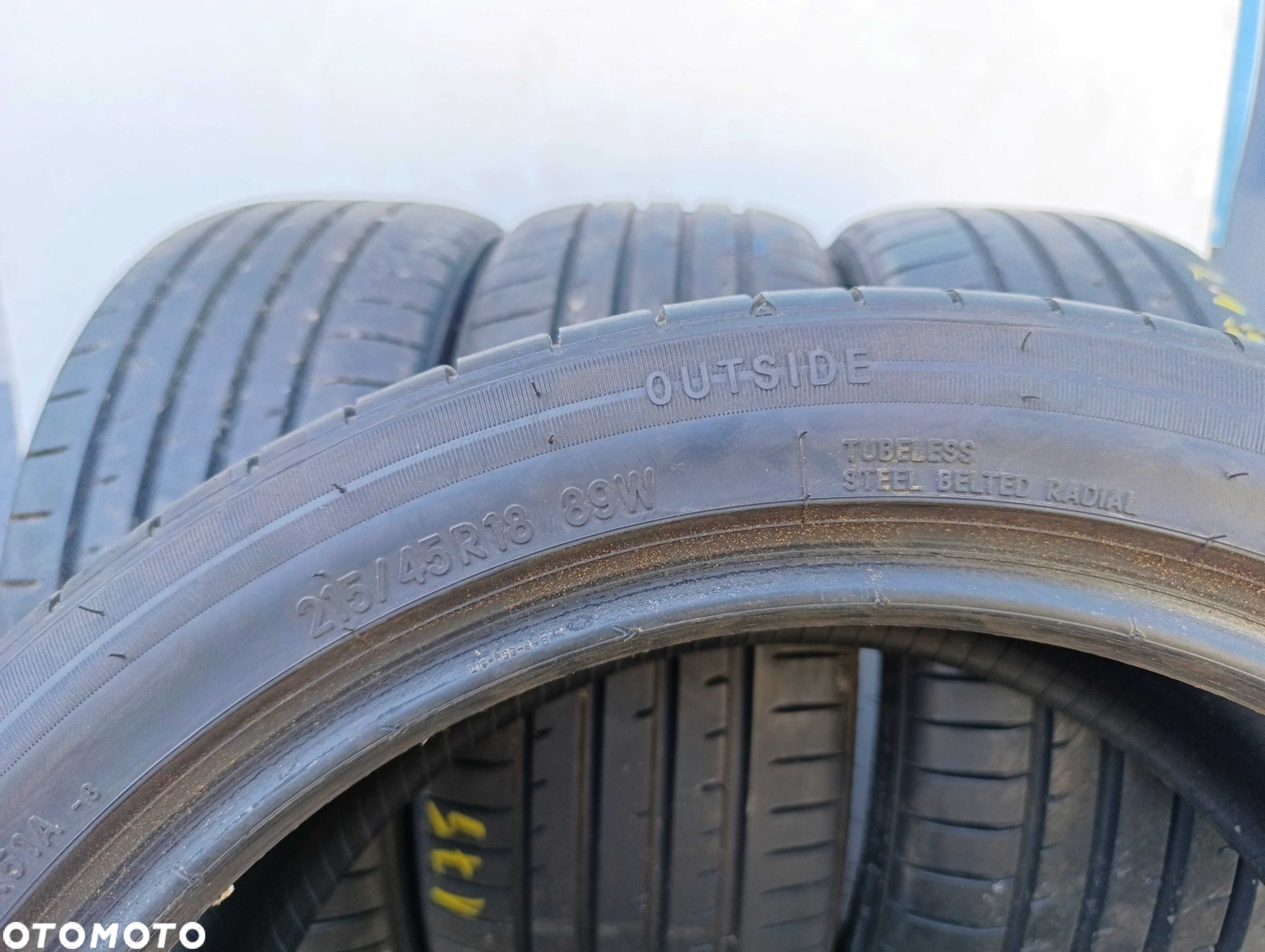 4x 215/45 R18 89W Toyo Proxes R51A 2021r 8mm - 8